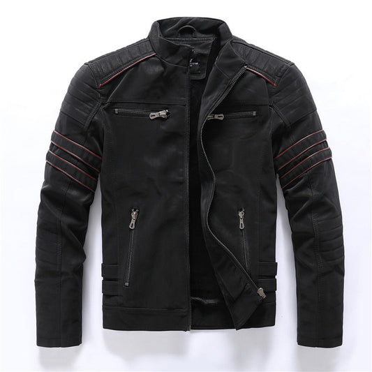 Bastian – Geacă de motociclist cu fermoar