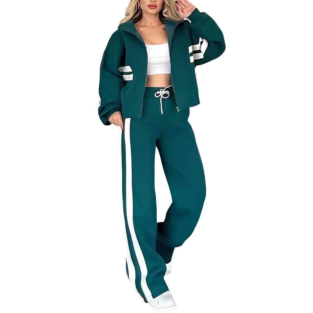 Maddie - Set sportiv elegant din două piese pentru femei