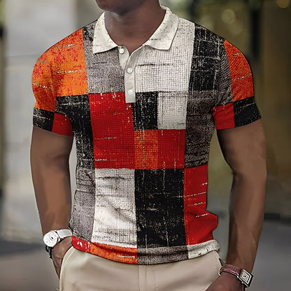 Reginald - Stil polo bărbătesc multicolor