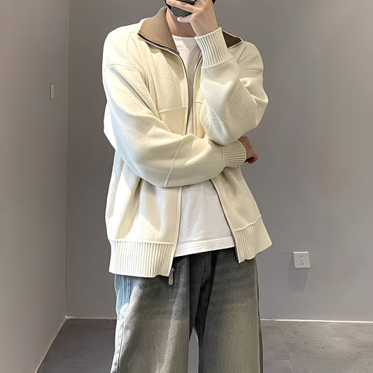 Henry - Cardigan modern, lejer și tricotat pentru bărbați