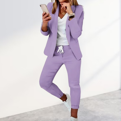 Amélie – Sacou Elegant și Pantaloni Asortați