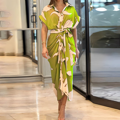 Charlène - Rochie elegantă pentru femei cu nasturi