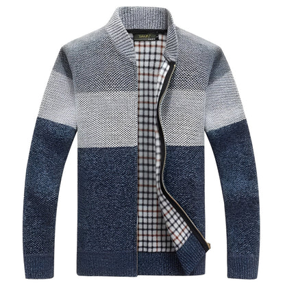Samson - Jachetă de zi cu fleece pentru bărbați