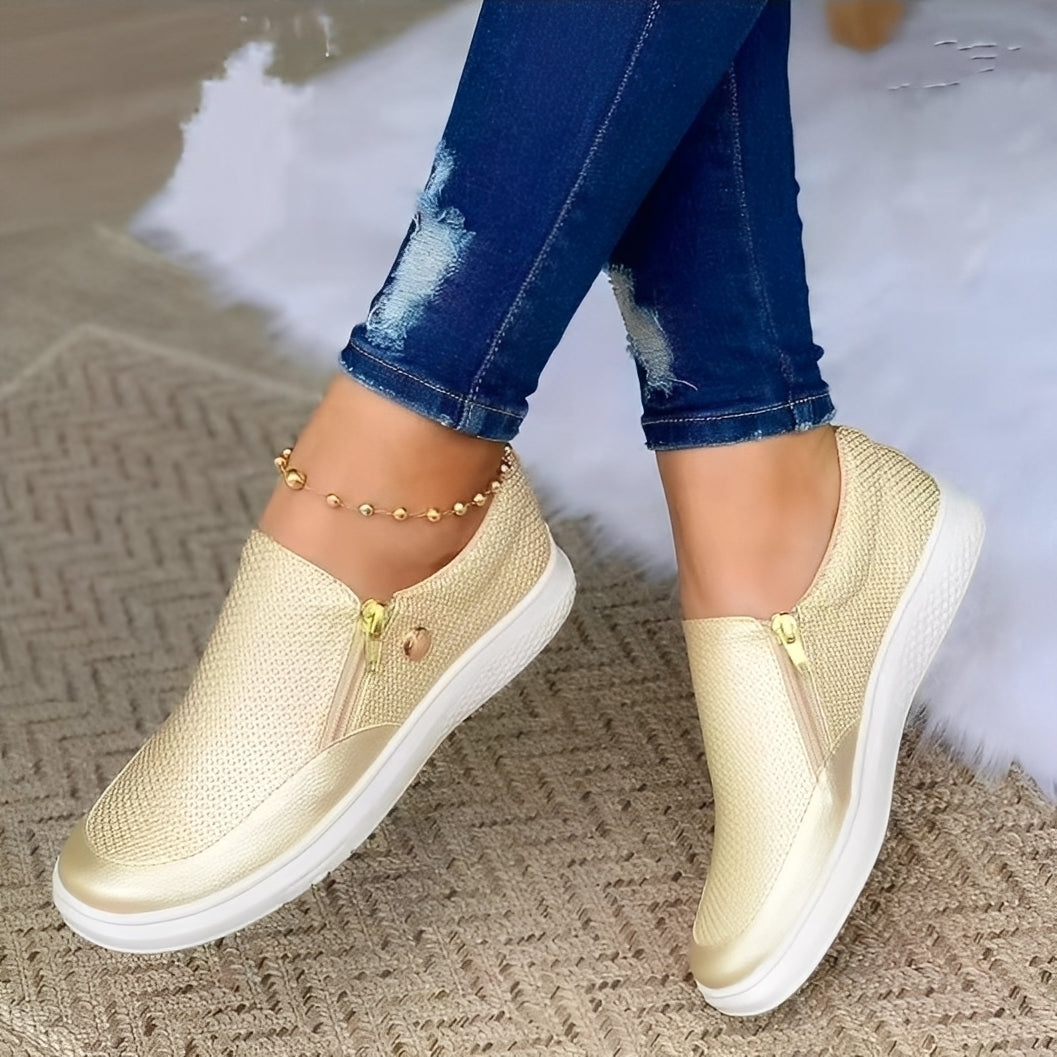 Renita - Încălțăminte casual cu fermoar pentru femei