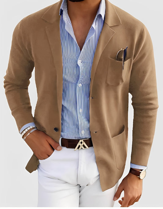 Giffard - Jachetă de lână elegantă cu dublu rând de nasturi pentru bărbați