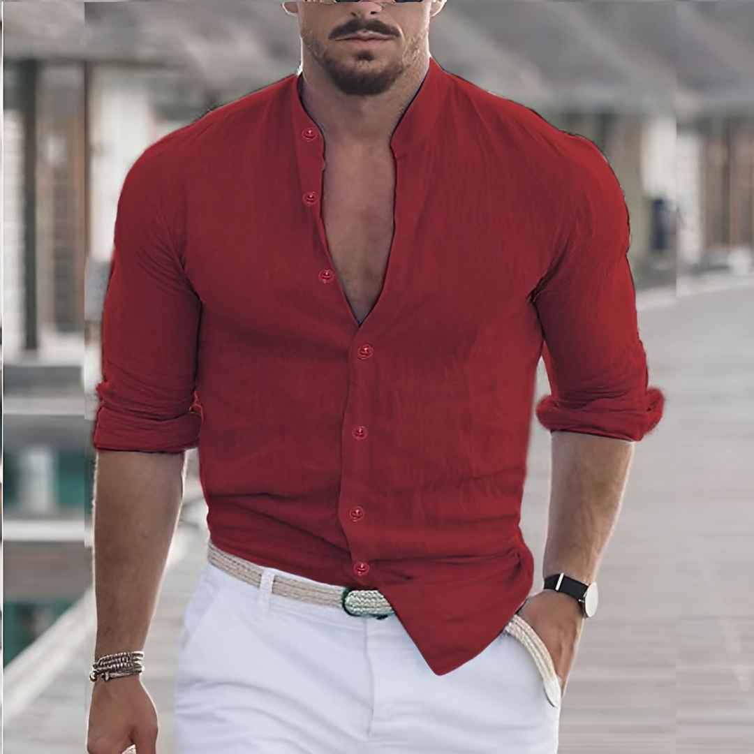 Jester - Cămașă lejeră de vară pentru bărbați