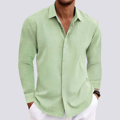 Joseph - Cămașă casual pentru bărbați cu mâneci lungi