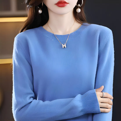 Julia - Pulover de lână frumos, cu croială strâmtă pentru femei
