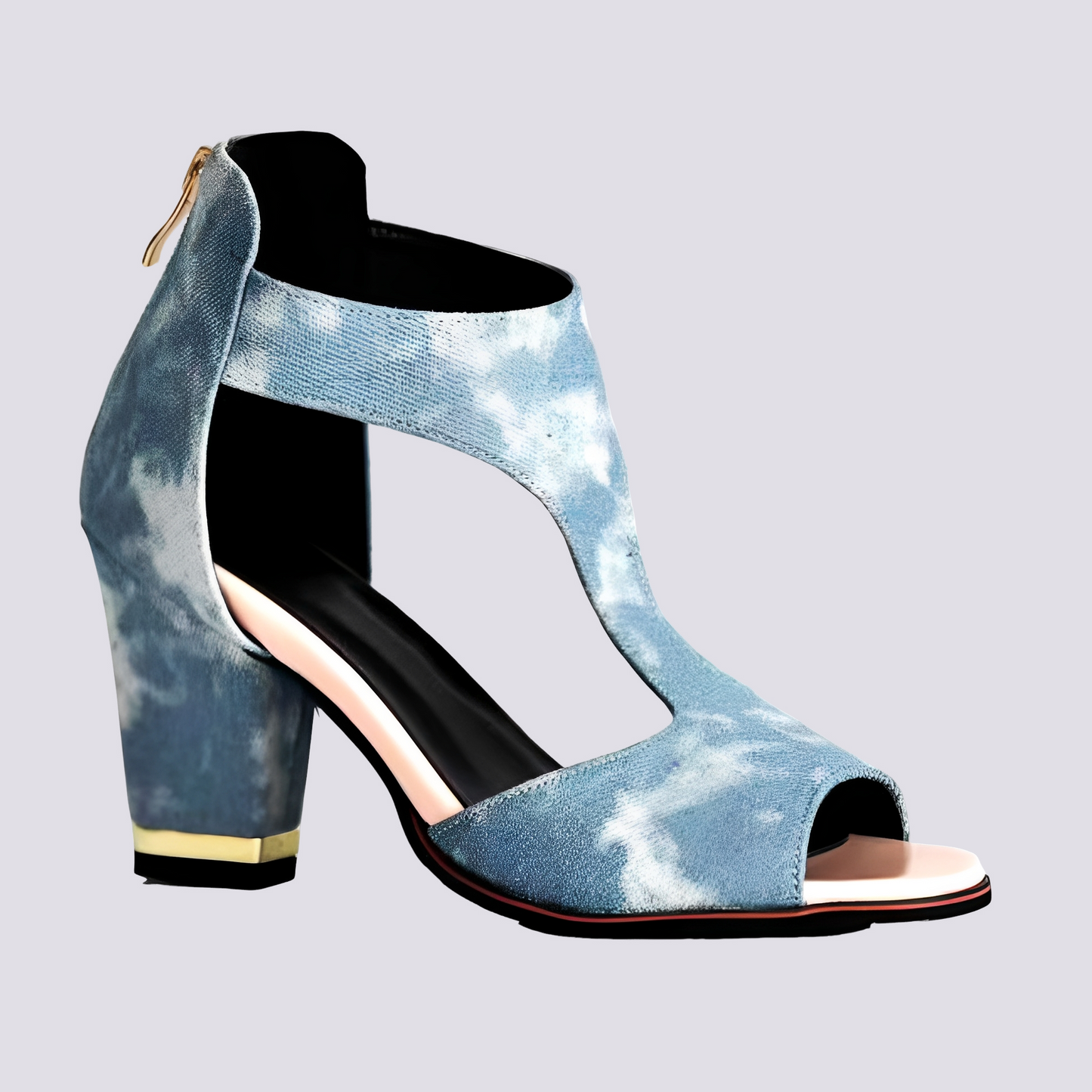 Monica - Sandale elegante pentru femei cu fermoar