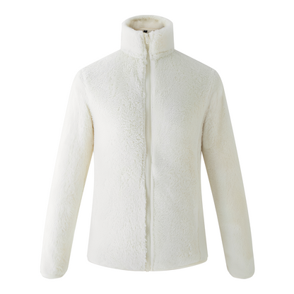 Alexis - Vestă stilată din fleece cu fermoar frontal pentru femei