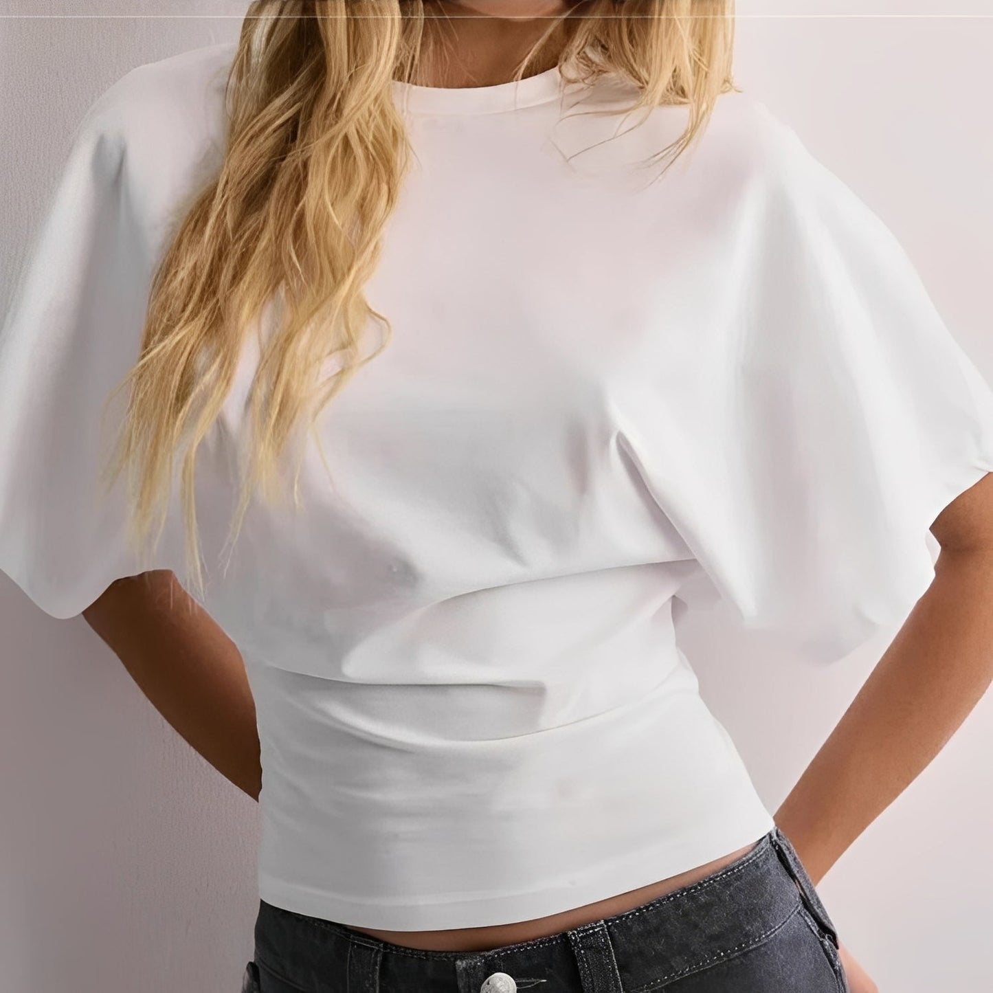 Mabel - Bluză elegantă cu mâneci largi pentru femei