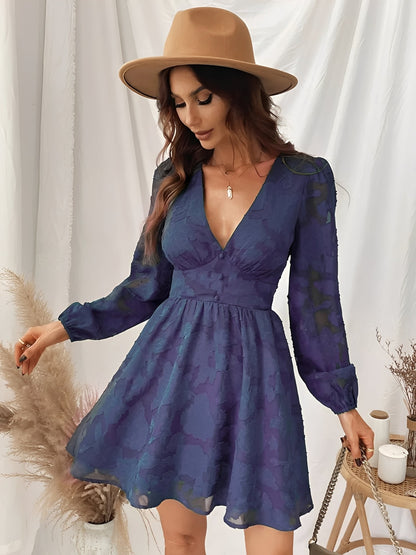 Thea - Rochie mini chic în linie A pentru femei