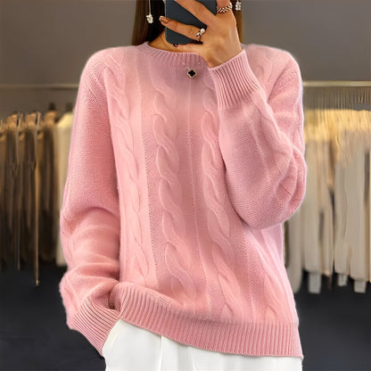 Leanne - Stil clasic de pulover tricotat pentru femei