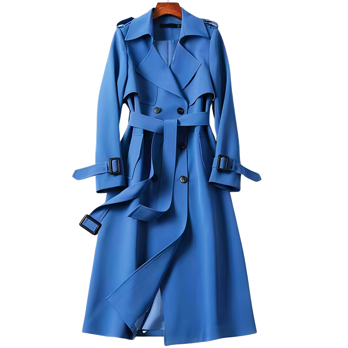 Patricia - Trenchcoat elegant cu butoane pentru dame
