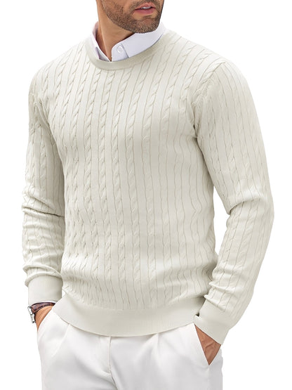 Romilly - Tricou tricotat strâmt și lejer pentru bărbați