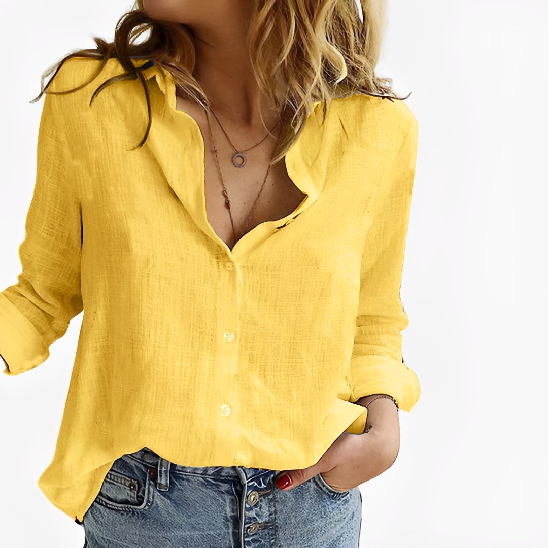 Yuna – Cămașă Elegantă Croi Relaxat