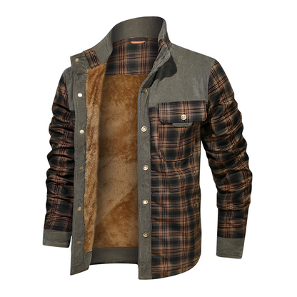 Harmon - Sacou elegant în carouri pentru bărbați