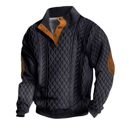 Austin - Pulover vintage cu model stilizat pentru bărbați