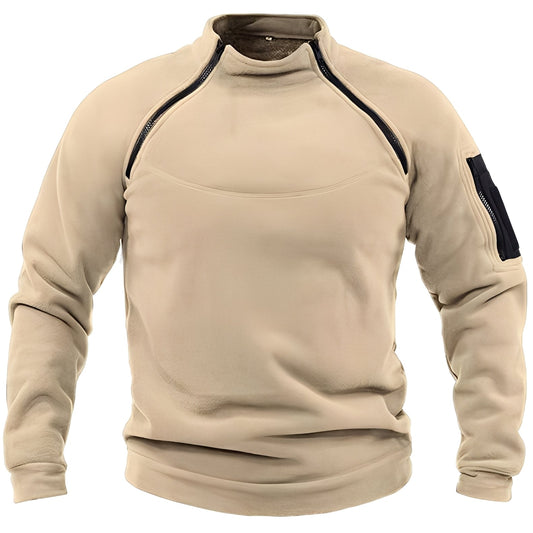 Jericho - Pulover tactic din fleece comod pentru bărbați
