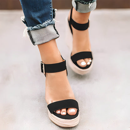 Annalee - Sandale casual cu talpă înaltă pentru femei