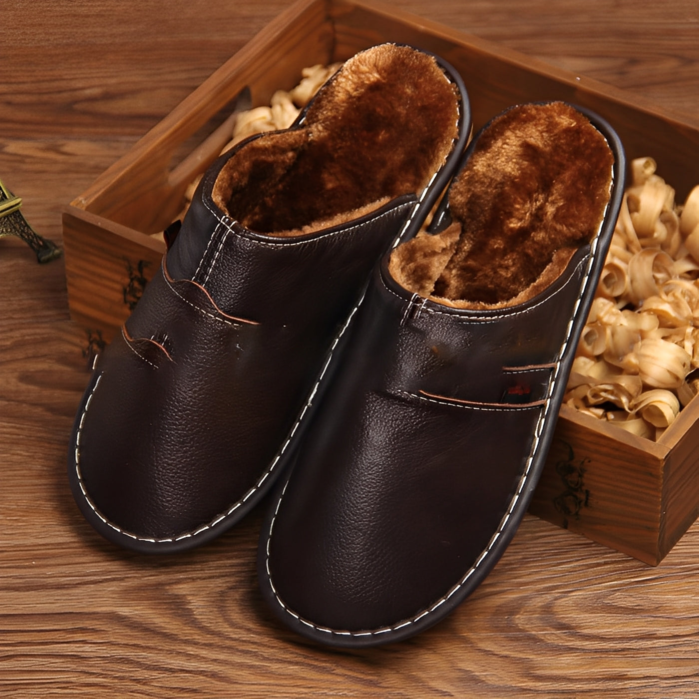 Xavier - Papuci bărbați comozi din bumbac