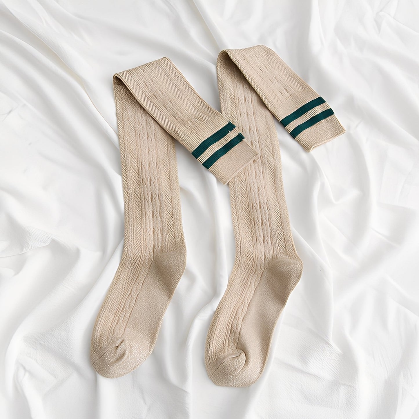 Zella - Șosete stilate pentru femei, peste genunchi