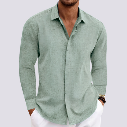 Joseph - Cămașă casual pentru bărbați cu mâneci lungi
