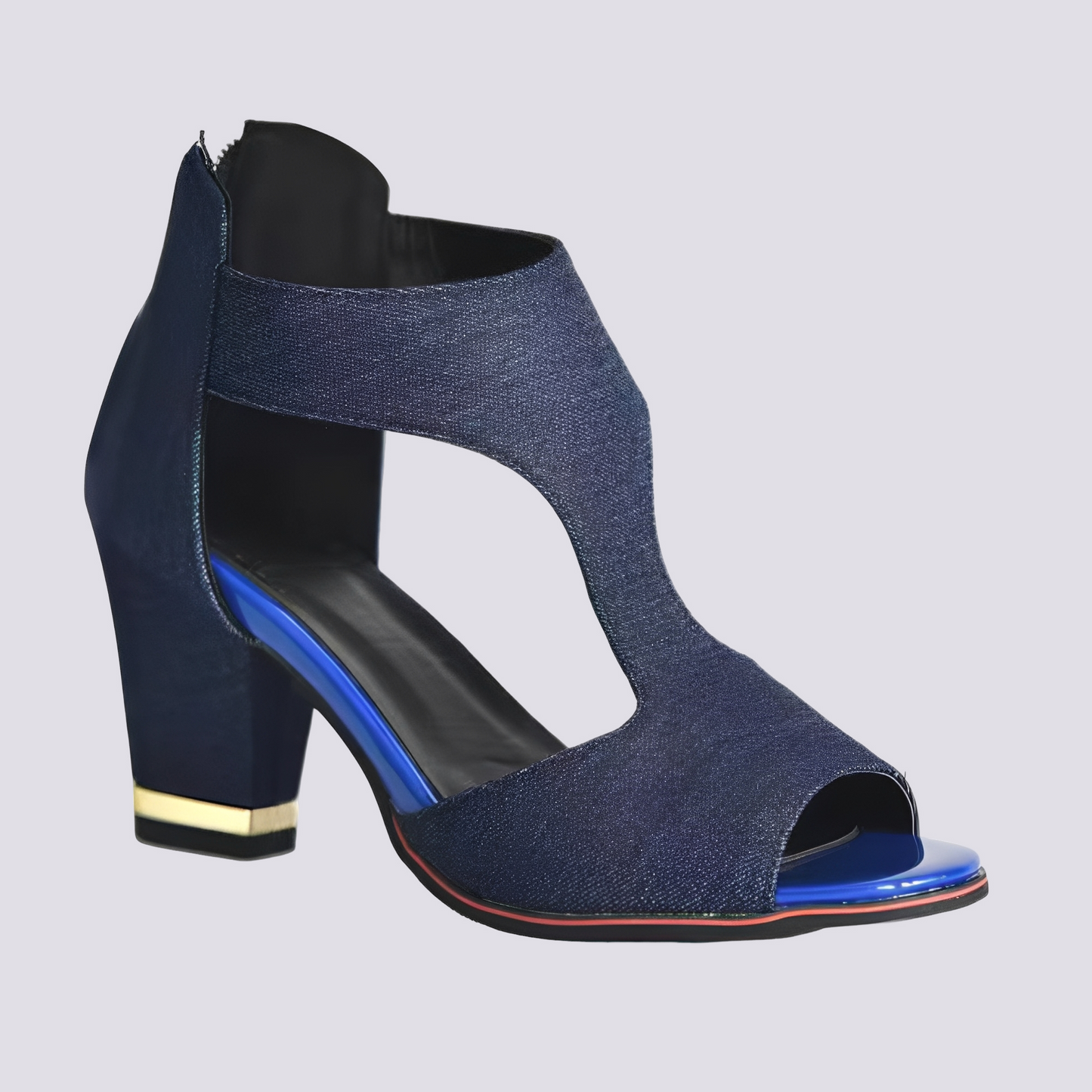 Monica - Sandale elegante pentru femei cu fermoar