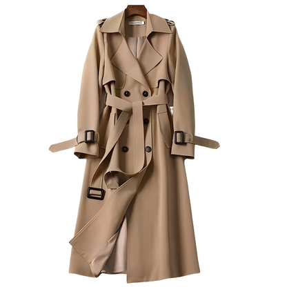 Patricia - Trenchcoat elegant cu butoane pentru dame