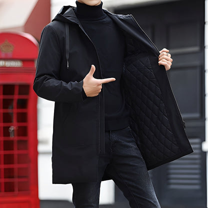 Derren - Jachetă de bărbați casual cu glugă