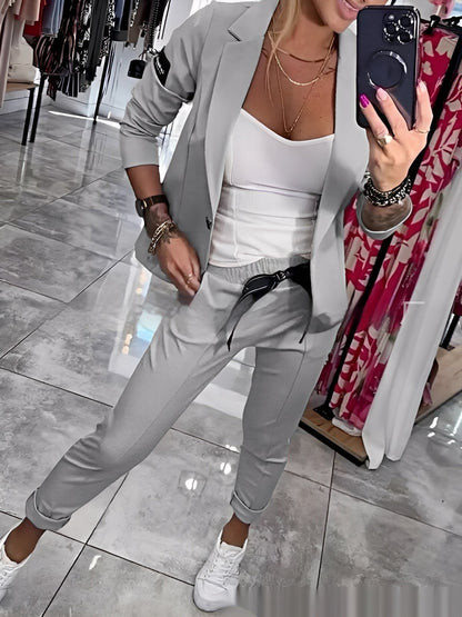 Kassandra - Set elegant de costum lejer pentru femei