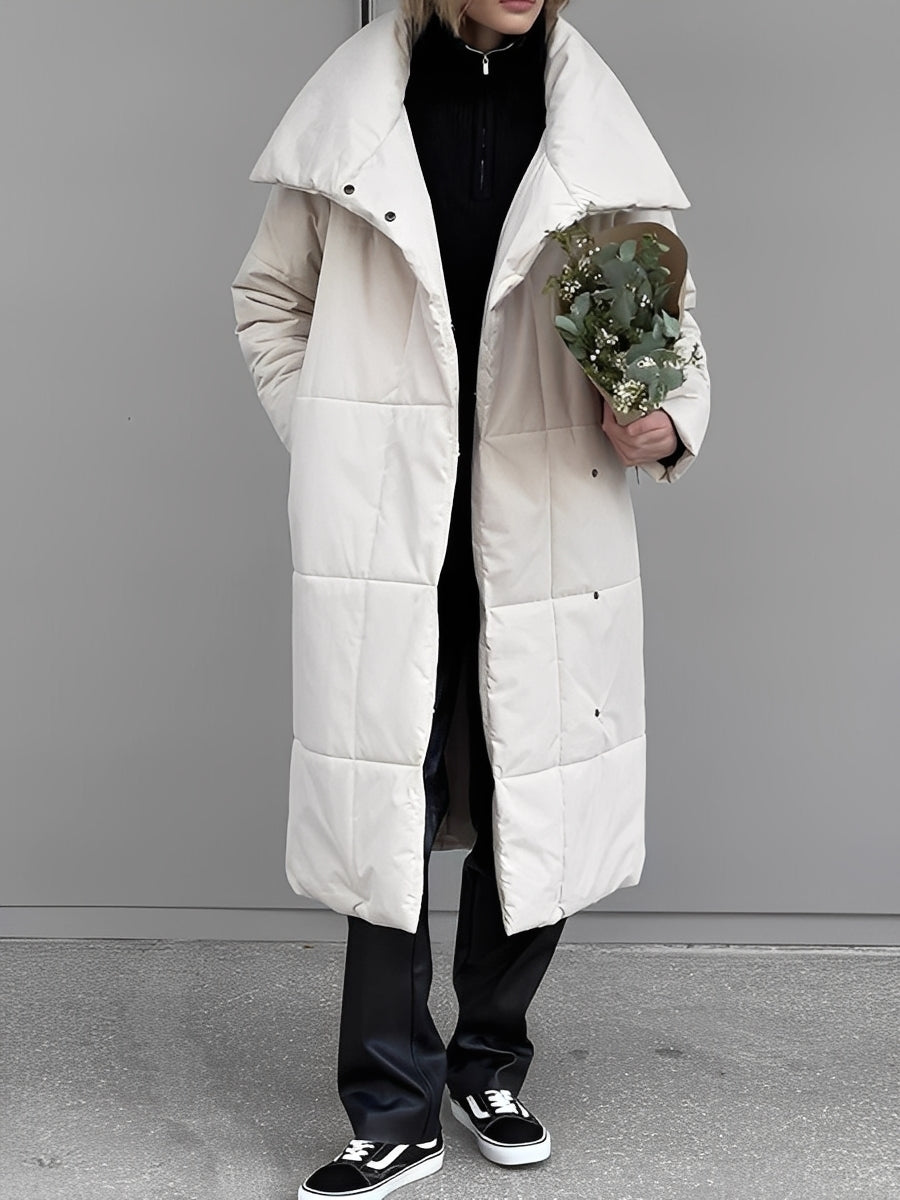 Adaline - Geacă lungă, călduroasă și matlasată pentru femei