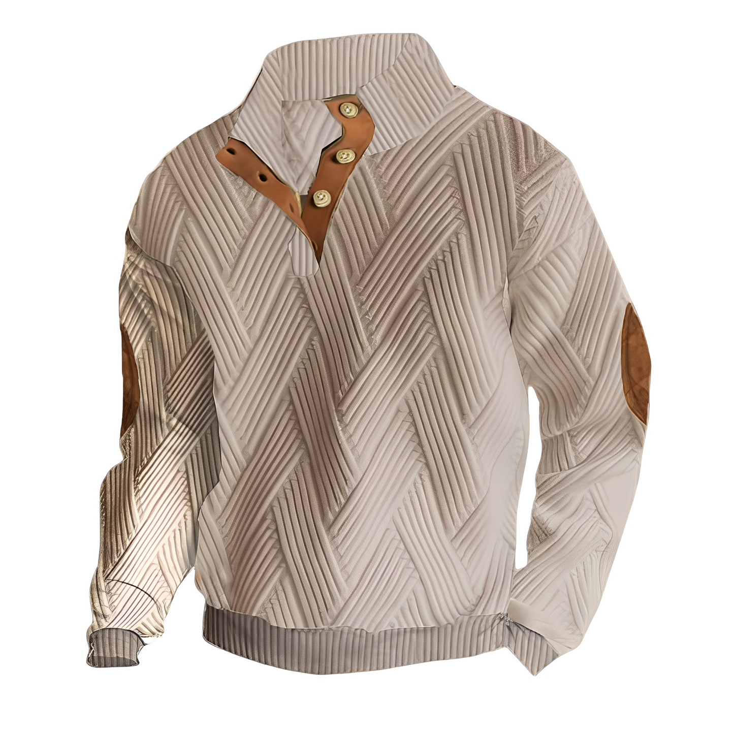 Austin - Pulover vintage cu model stilizat pentru bărbați