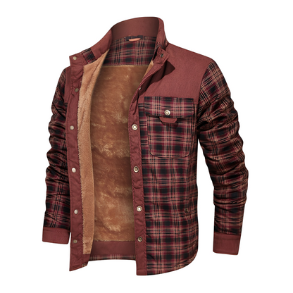 Harmon - Sacou elegant în carouri pentru bărbați