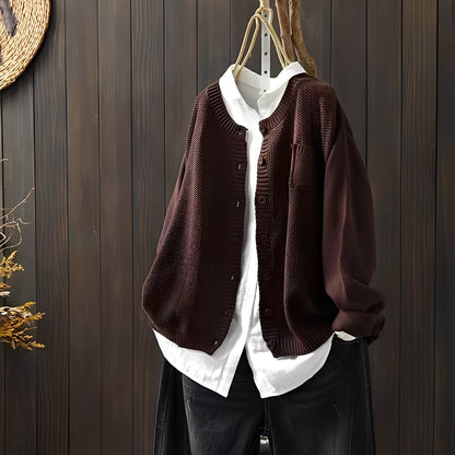 Shanon - Cardigan clasic lejer pentru femei