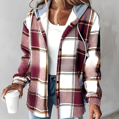 Briana - Jachetă comodă și lejeră cu glugă pentru femei