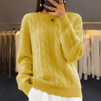 Leanne - Stil clasic de pulover tricotat pentru femei