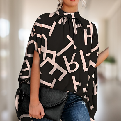 Zara – Bluza largă cu decolteu în V