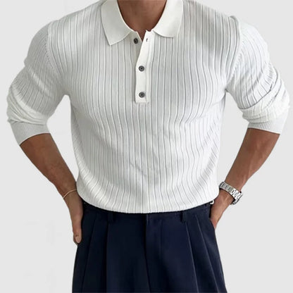 Blaine – Tricou Polo cu Mâneca Lungă Bărbați