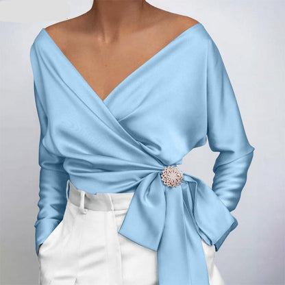 Claudia – Bluza ușoară din mătase
