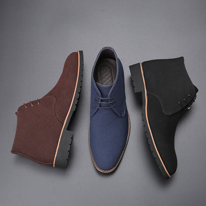Alonzo - Încălțăminte elegantă din piele suede pentru bărbați