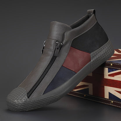 Alex - Pantofi sport eleganți cu blocuri de culoare pentru bărbați