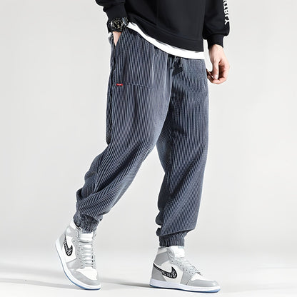 Kodey - Pantaloni lejeri și casual din cord pentru bărbați