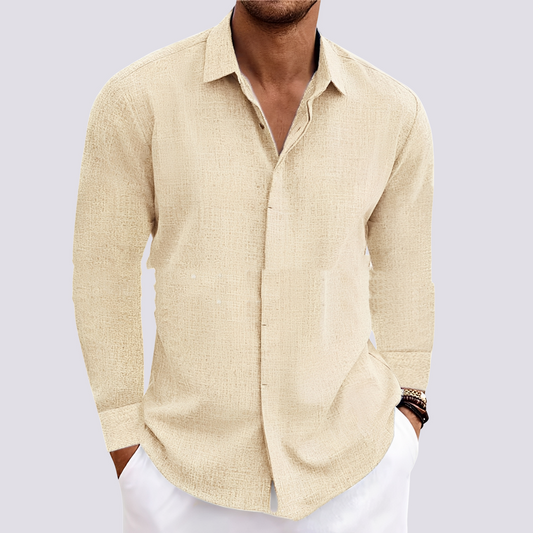 Joseph - Cămașă casual pentru bărbați cu mâneci lungi