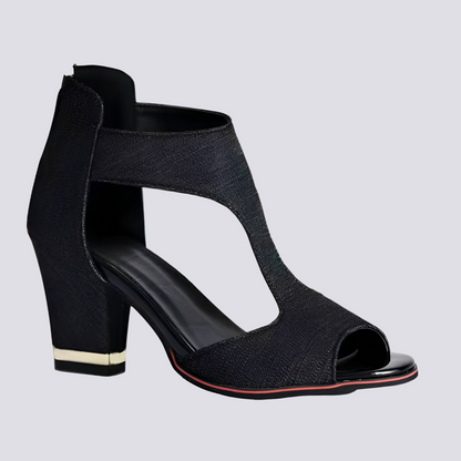 Monica - Sandale elegante pentru femei cu fermoar