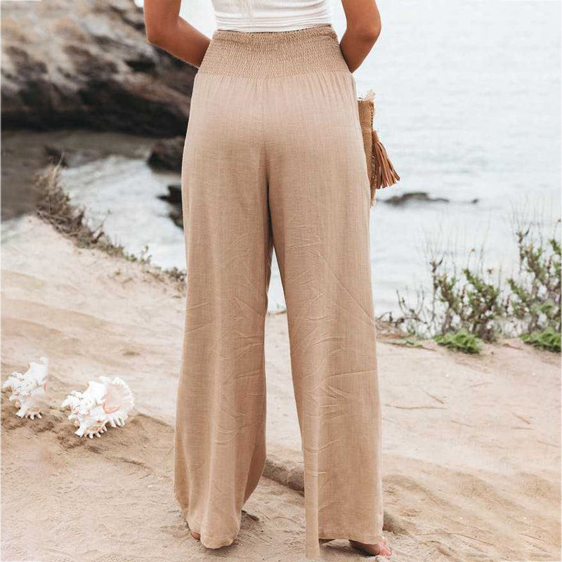 Reina – Pantaloni de vară tropicali