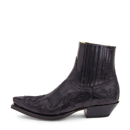Geraldine - Cizme din Piele în Stil Retro-Cowboy pentru Femei