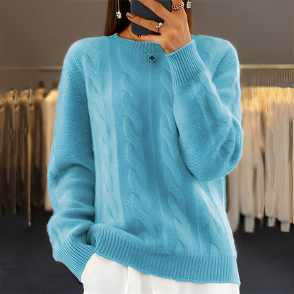 Leanne - Stil clasic de pulover tricotat pentru femei