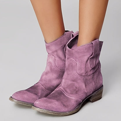 Margaret - Cizme de piele casual pentru femei