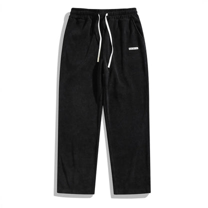 Kenrick - Pantaloni drepți de catifea pentru bărbați